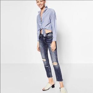 Zara Printed Slim fit Jeans